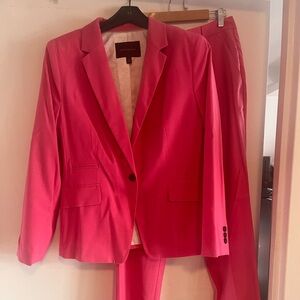 Pink Banana Republic Factory Suit- Size 12.